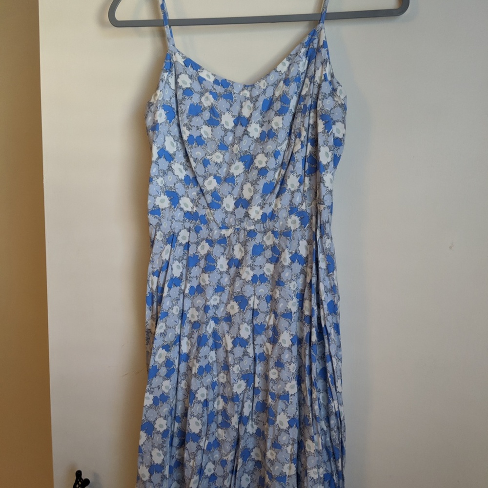 Floral fit & flare mini sundress